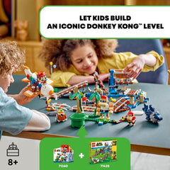 LEGO Super Mario Funky Kong airplane shop for balloons and flight-themed play.
