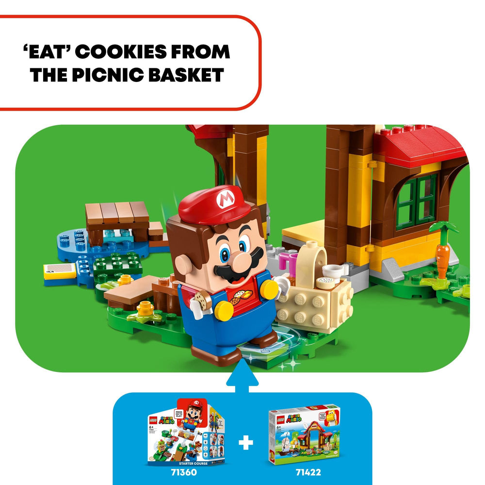 LEGO Super Mario Garden-Watering Vegetables image: imaginative gardening play