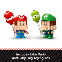 LEGO Super Mario set featuring shells launch action for exciting battles