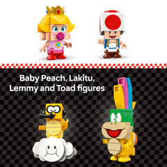 LEGO Super Mario Landship vehicle offers creative racing possibilities.