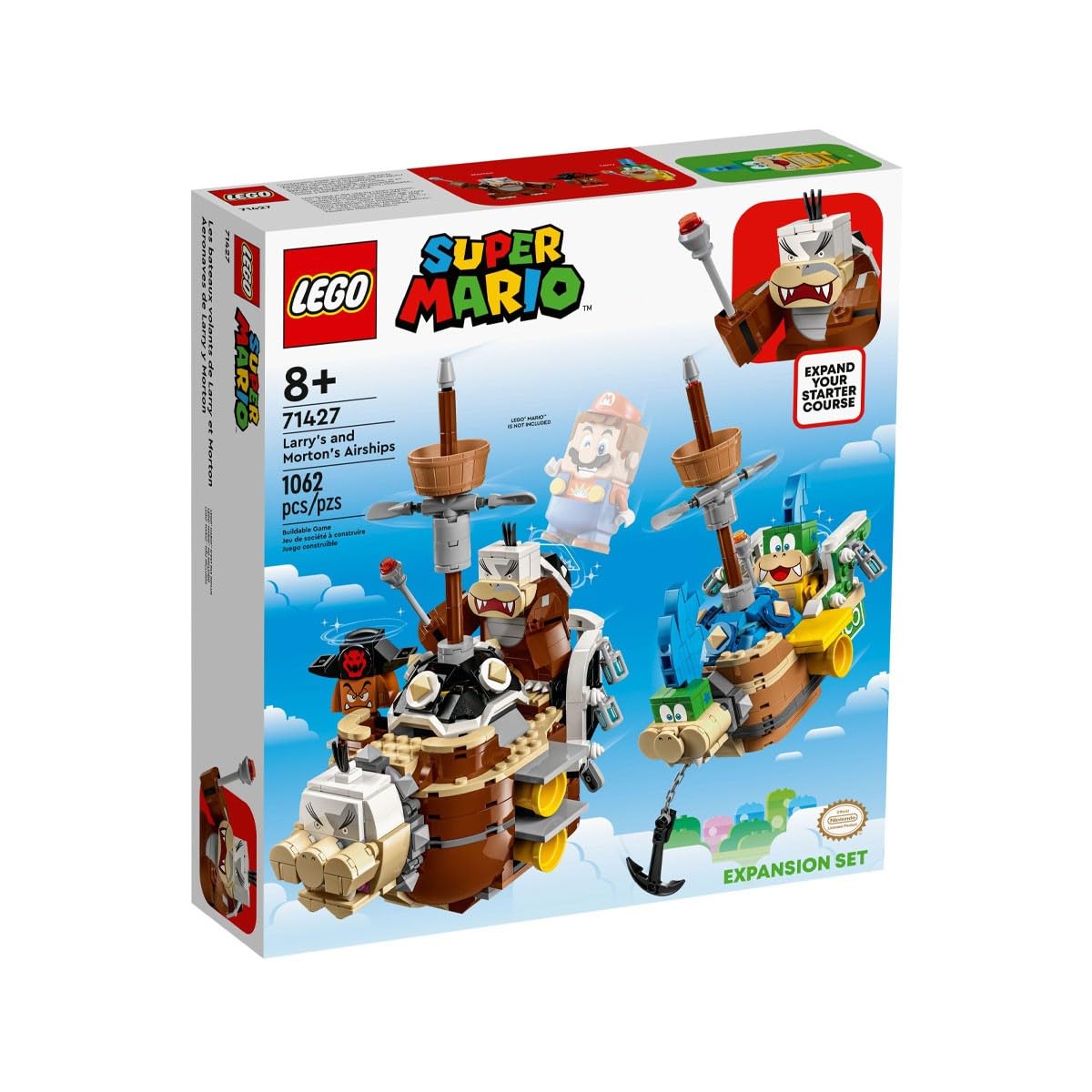 LEGO Super Mario Morton figure ready for cooperative play.