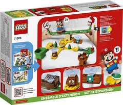 LEGO Super Mario Power Slide rails and platform detail for creative building