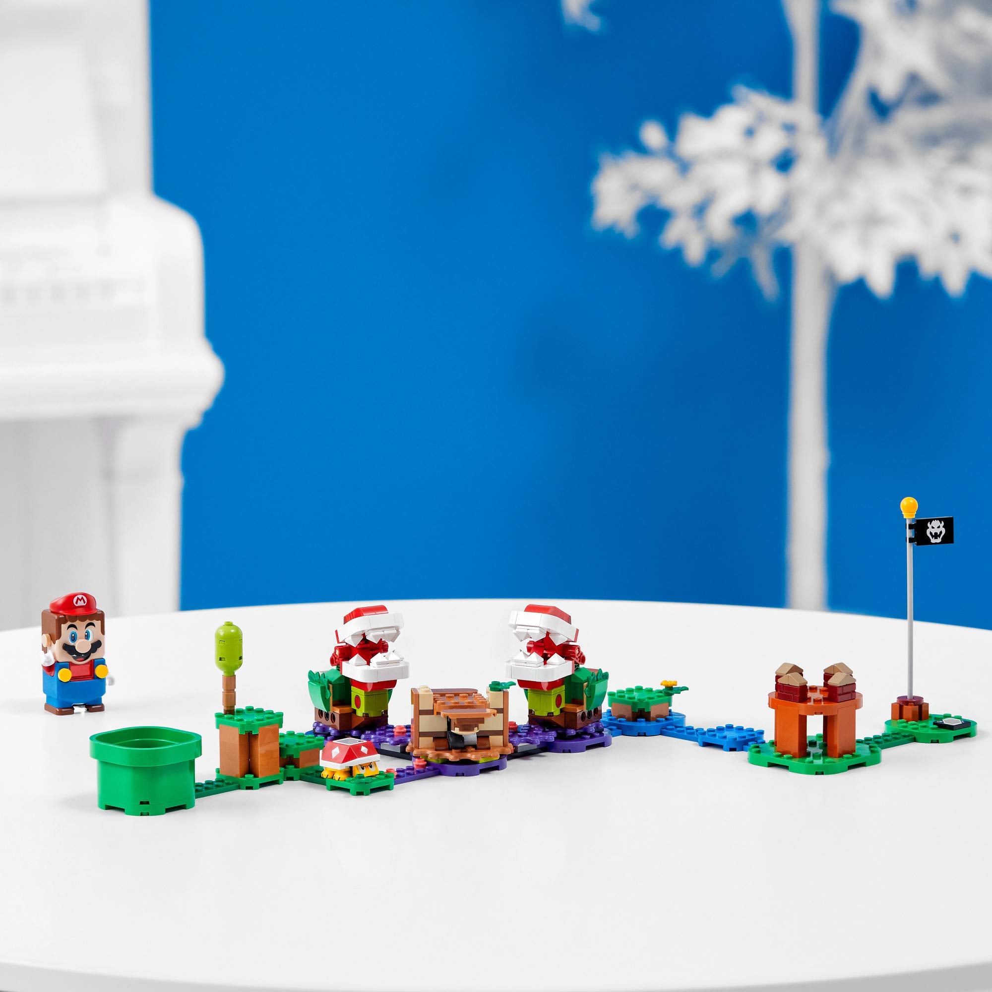 LEGO Super Mario Piranha Plant Puzzling Challenge expansion instructions plus app tips boost creativity
