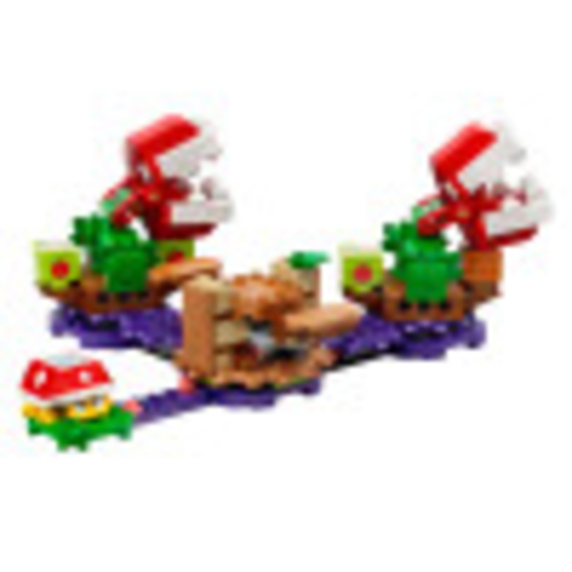 LEGO Super Mario Piranha Plant Puzzling Challenge expansion piranha plant figure sparks heroic battles