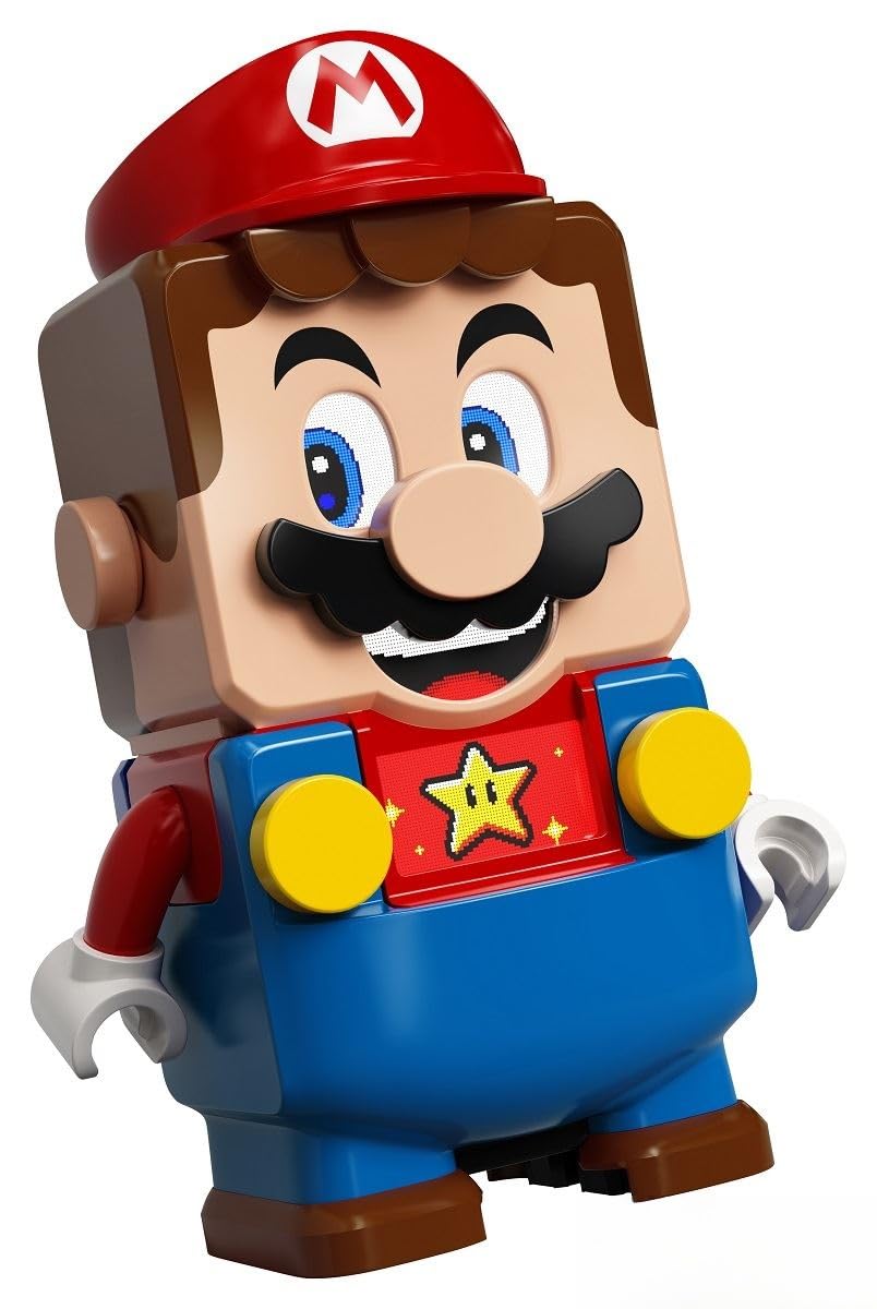 Lego Super Mario polybag plush figure adds soft tactile play