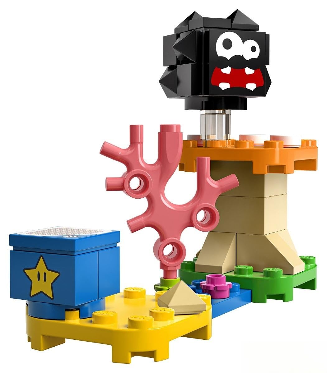 Lego Super Mario polybag star power pack enhances action play