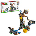 LEGO Super Mario Reznor Knockdown Set with rotating platforms for dynamic action.