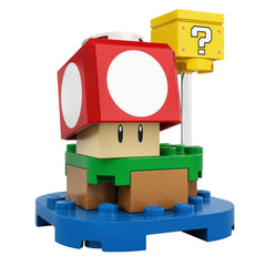 LEGO Super Mario Super Mushroom Surprise play set in action for interactive play