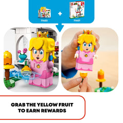 LEGO Super Mario Toad in ice enclosure invites freeing puzzle play