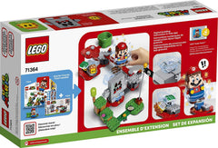LEGO Super Mario Whomp’s Lava Trouble features a Whomp figure for engaging battles