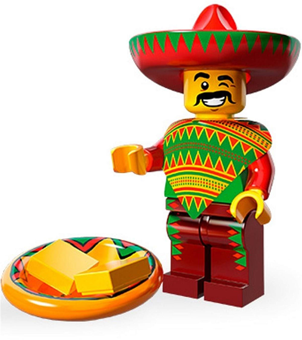 LEGO Taco Tuesday Guy 71004 packaging ready for display and gifting