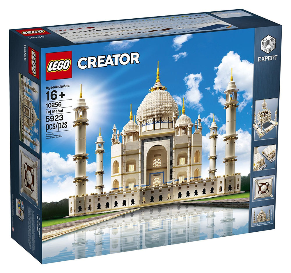 LEGO Taj Mahal base tiles emphasize detailed craftsmanship on the plinth
