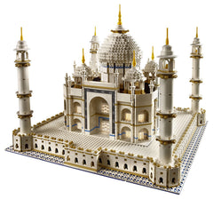 LEGO Taj Mahal minarets capture towering elegance for a striking display