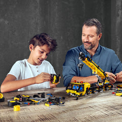 LEGO Technic 42108 display model ready for shelf-worthy build.