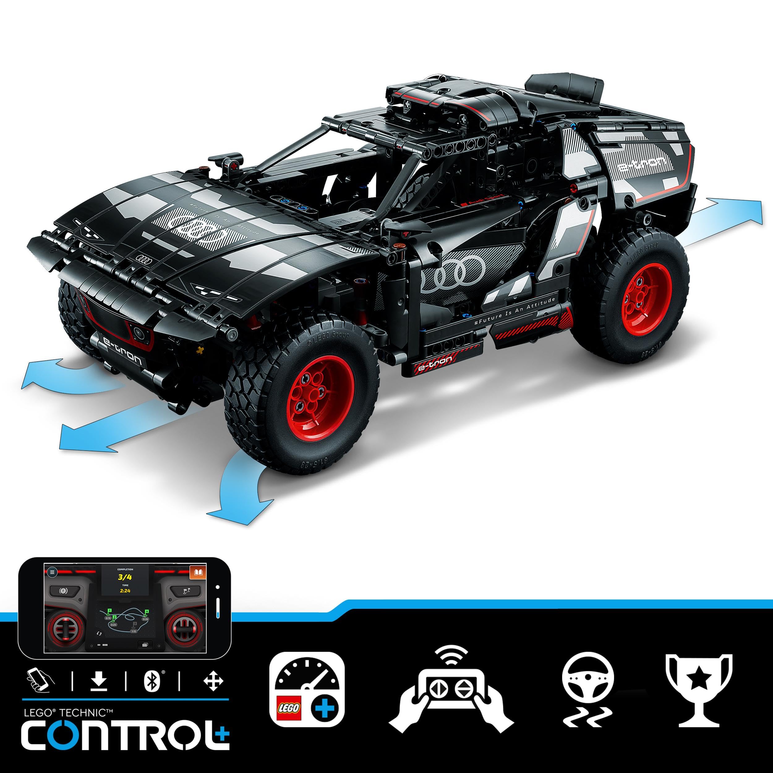 LEGO Technic Audi RS Q e-tron 42160 gift-ready set appeals to young builders
