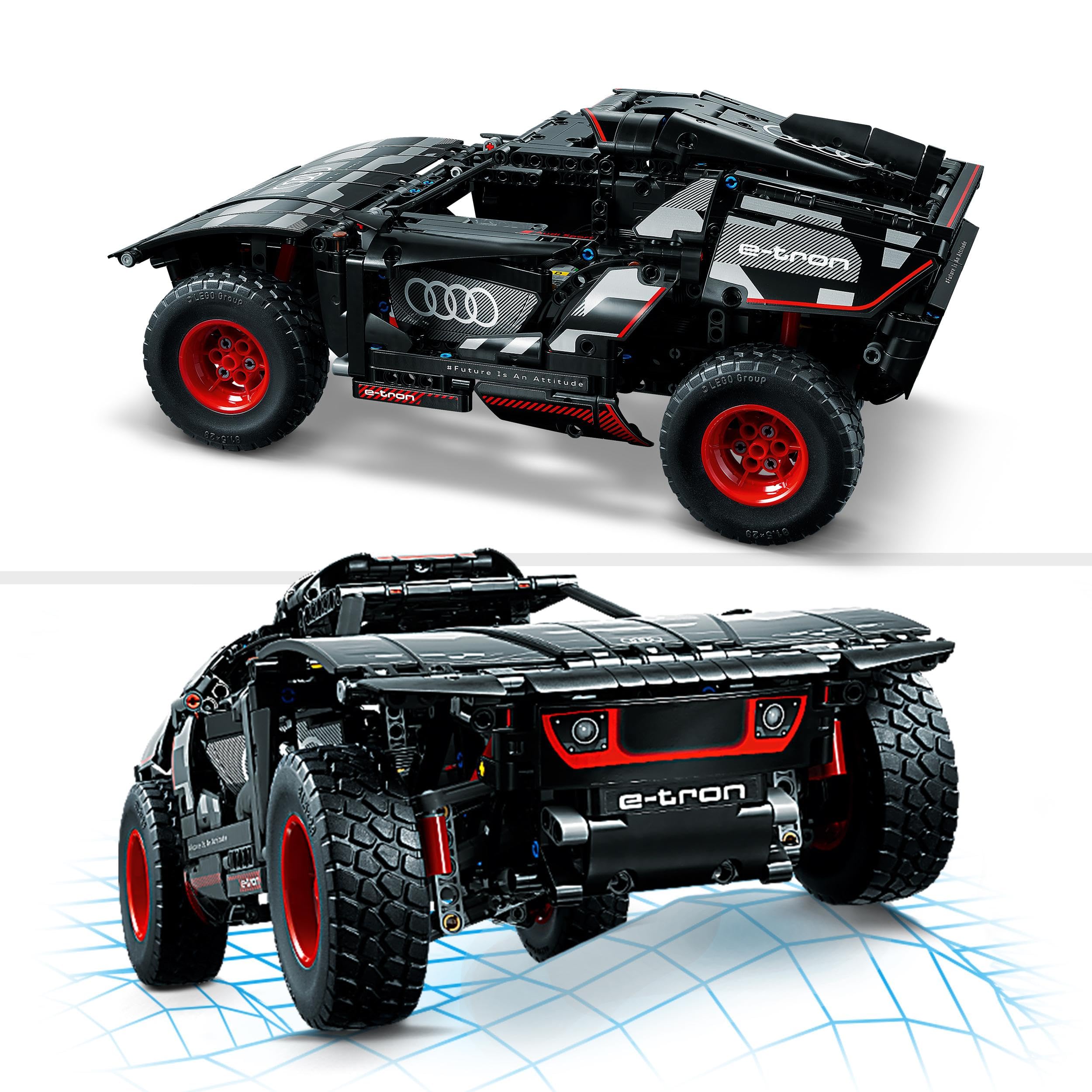 LEGO Technic Audi RS Q e-tron 42160 914-piece kit fuels engineering curiosity