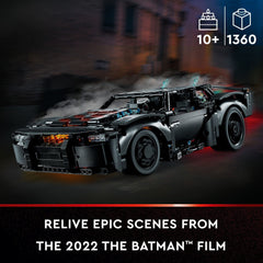 LEGO Technic Batmobile opening doors for interactive play
