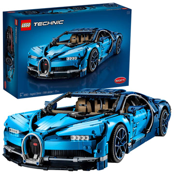 LEGO Technic Bugatti Chiron 1:8 scale model for display and inspiring builds