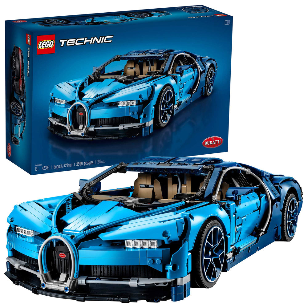 LEGO Technic Bugatti Chiron 1:8 scale model for display and inspiring builds