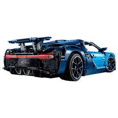 LEGO Technic Bugatti Chiron W16 engine with moving pistons for authentic detail