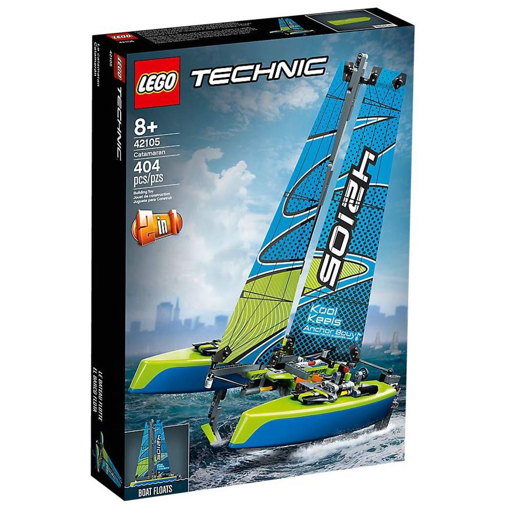 LEGO Technic Catamaran gift idea for ages eight plus.