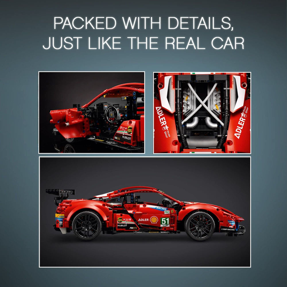 LEGO Technic Ferrari 488 GTE AF Corse 51 exclusive instruction book