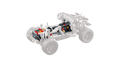 LEGO Technic Land Rover Defender 42110 rear winch and tailgate feature