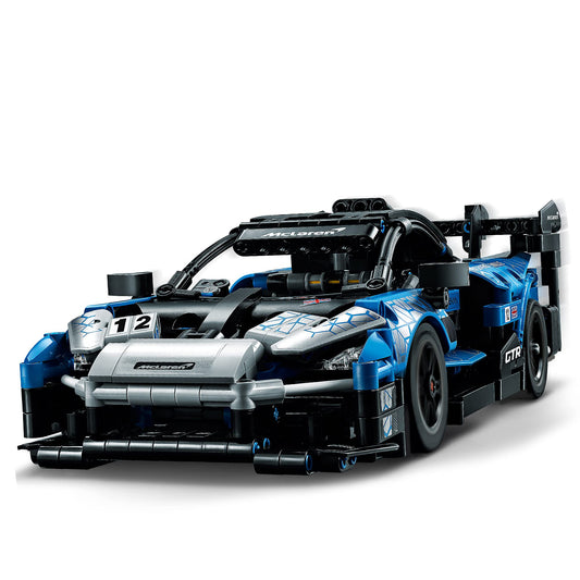 LEGO Technic McLaren Senna GTR dihedral doors opening for dramatic display