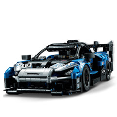 LEGO Technic McLaren Senna GTR dihedral doors opening for dramatic display