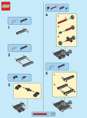 LEGO Technic mini-set includes authentic LEGO figure for storytelling