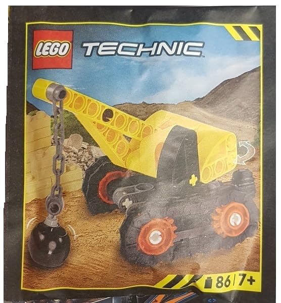 LEGO Technic mini-set scale comparison shows tiny size and charm
