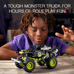 LEGO Technic Grave Digger off-road buggy rebuild extends building and play.