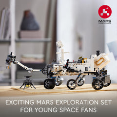 LEGO Technic NASA Mars Rover Perseverance top view highlighting build complexity and scale