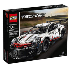 LEGO Technic Porsche 911 RSR differential and suspension close-up for builders