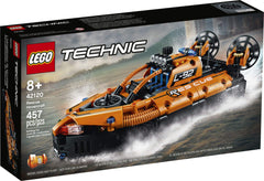 LEGO Technic Rescue Hovercraft warning light and turning fans for realistic features