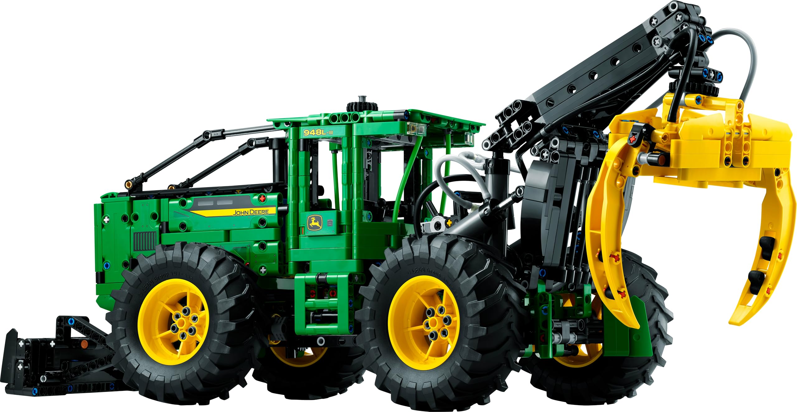 LEGO Technic Skidder John Deere 948L-II gear detail close-up for builders