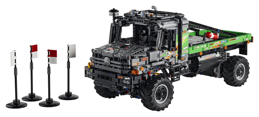 LEGO Technic Zetros differential locking showcases control via app for challenging courses