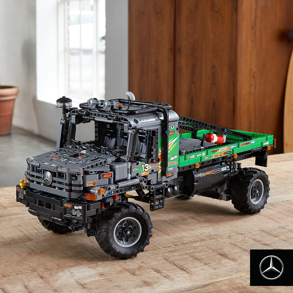 LEGO Technic Zetros engine detail showing moving parts for realistic display