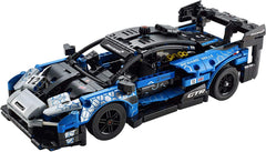 LEGO Technic McLaren Senna GTR 42123 steering wheel action for interactive posing