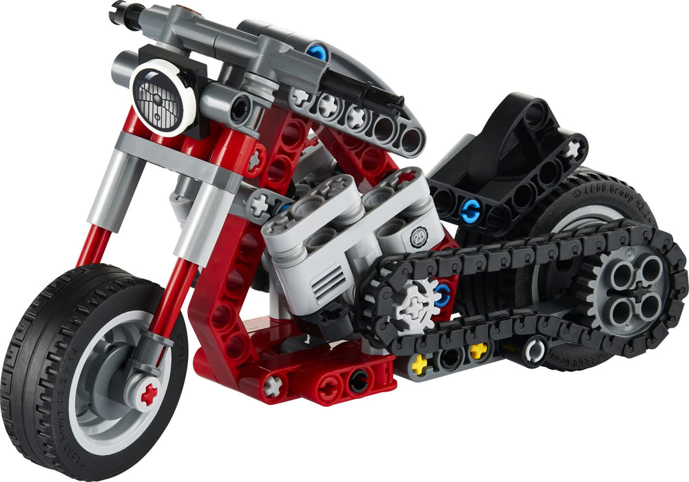 LEGO Technic 42132 rebuilt as Adventure Bike fuels imaginative play