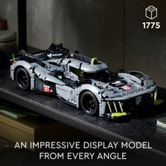 LEGO Technic Peugeot 9X8 assembly steps for focused building sessions