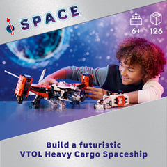 LEGO Technic VTOL LT81 landing gear extended for planetary operations