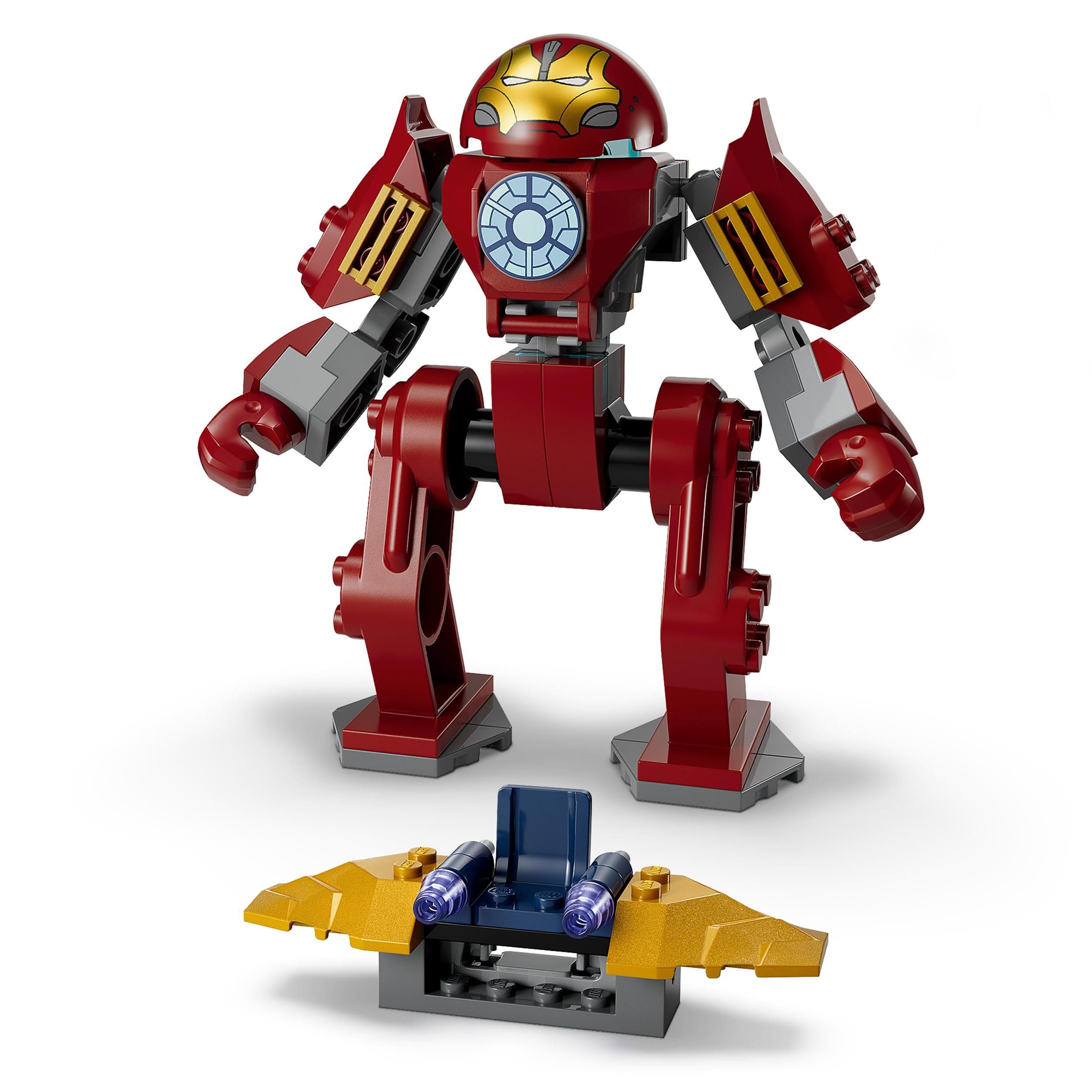 LEGO Thanos plane designed for dynamic aerial combat play