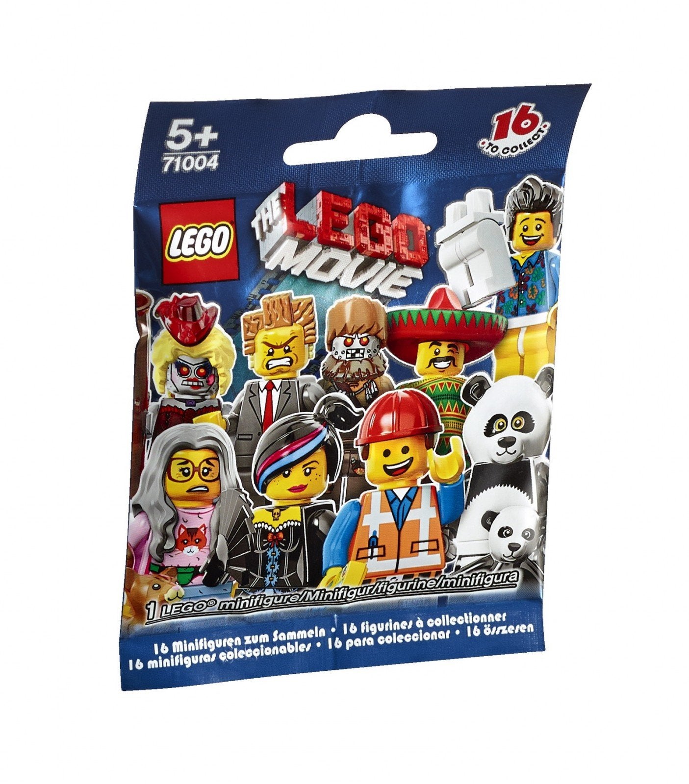 LEGO The Movie Series 12 minifigure pack, ideal for display and collection.