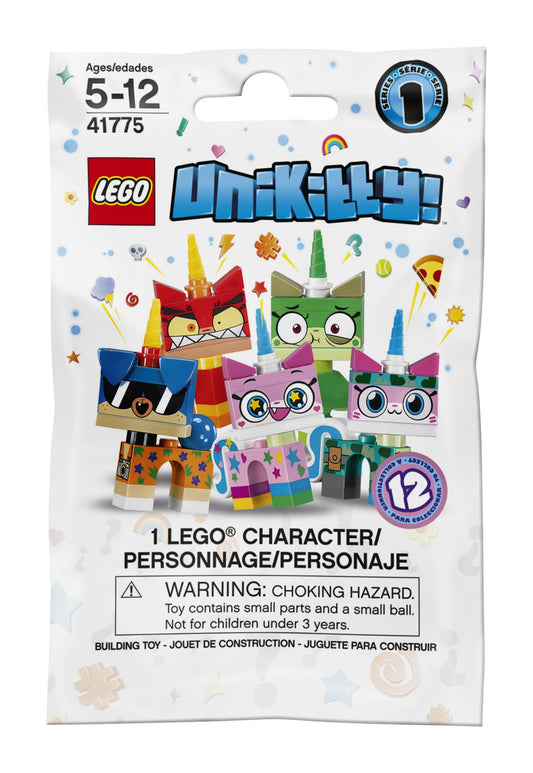 LEGO Unikitty Collectibles Series 1 collector leaflet explains figure details for collectors.