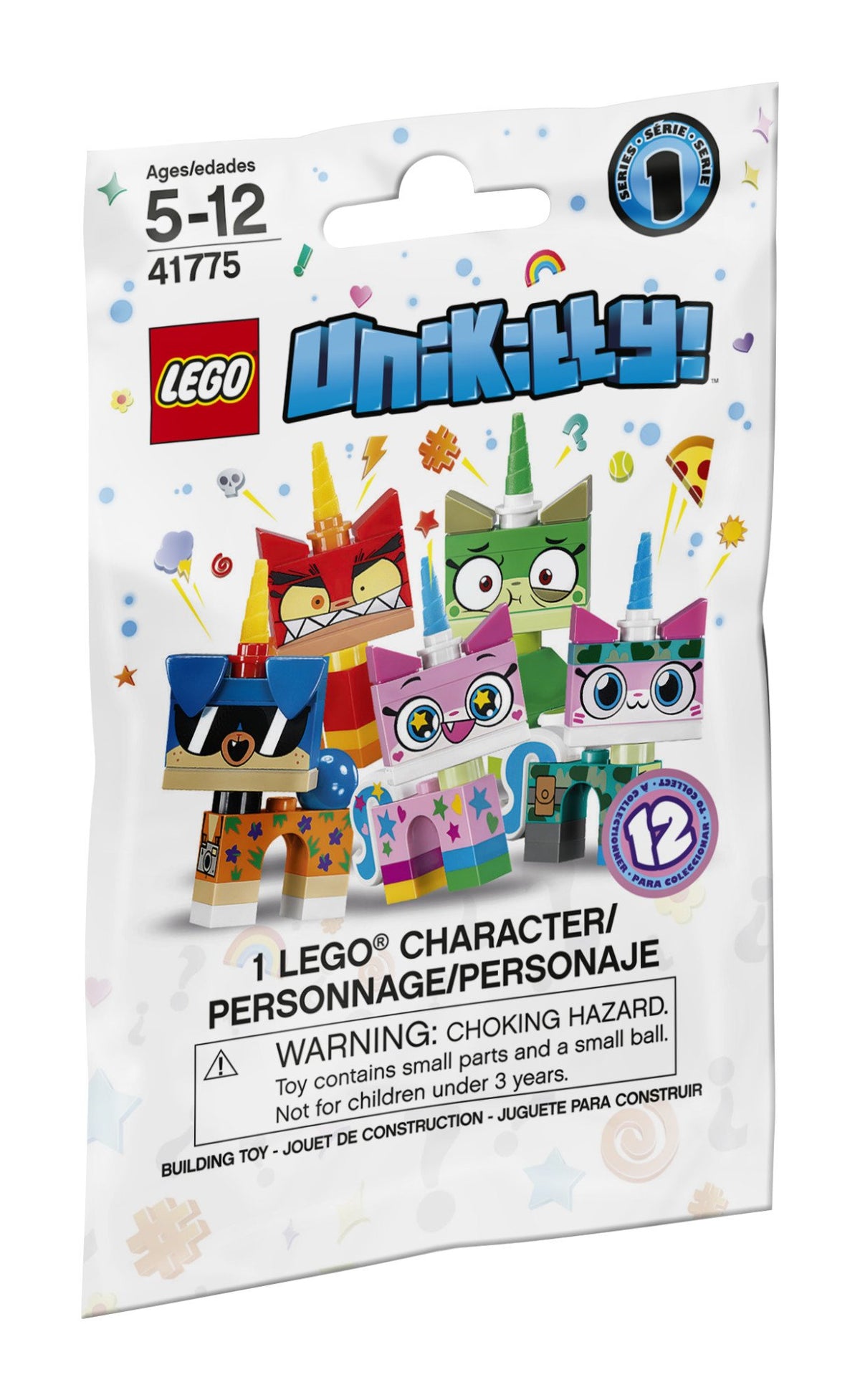 LEGO Unikitty Collectibles Series 1 mystery bag reveals a new figure for creative play.