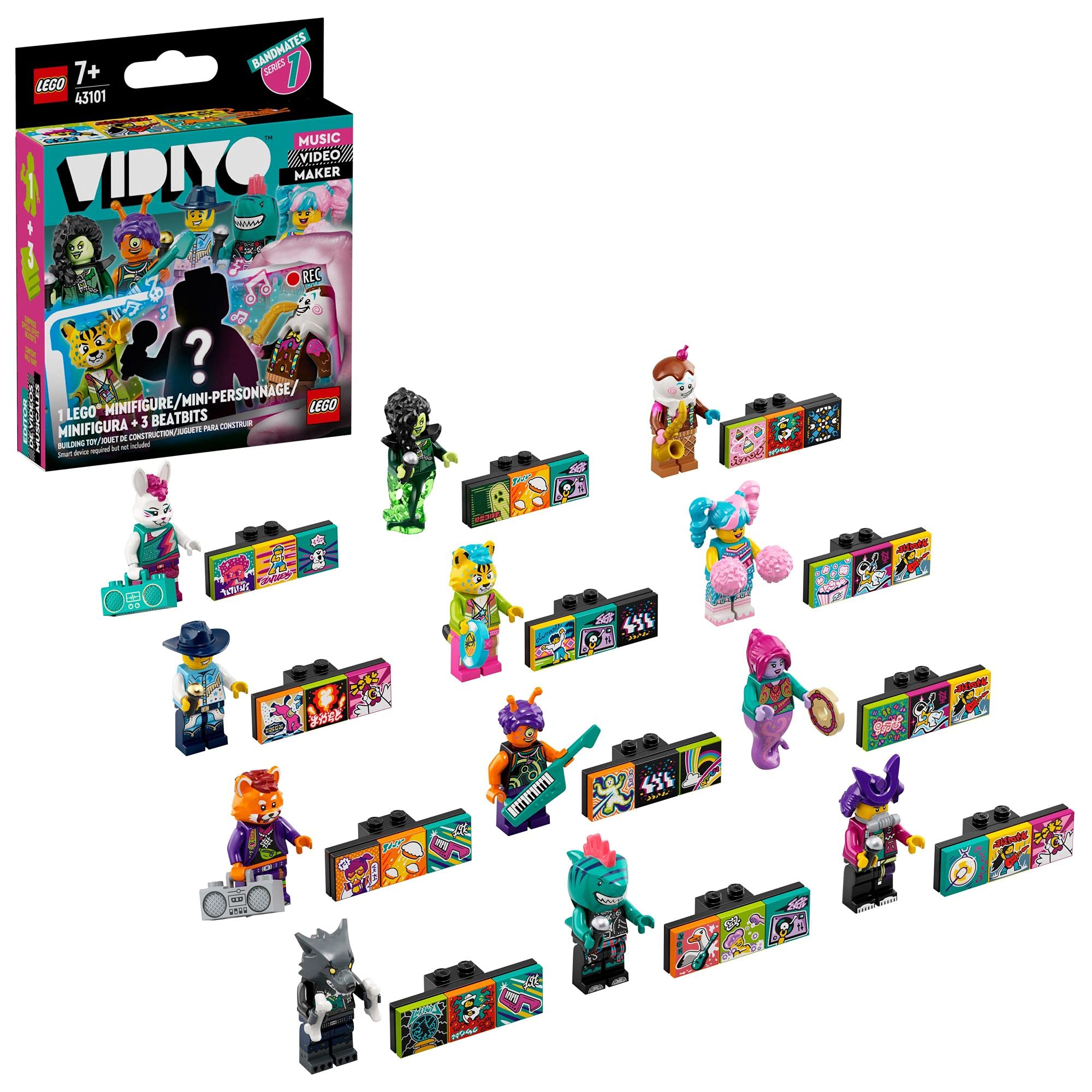 LEGO VIDIYO dancer Bandmate figure for creating dynamic music videos
