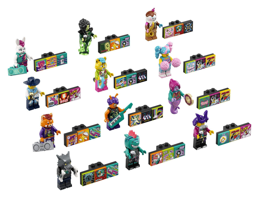 LEGO VIDIYO guitarist Bandmate figure for animated live performances