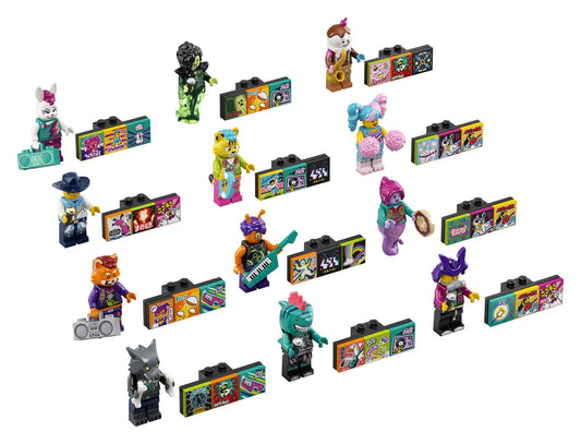 LEGO VIDIYO guitarist Bandmate figure for animated live performances
