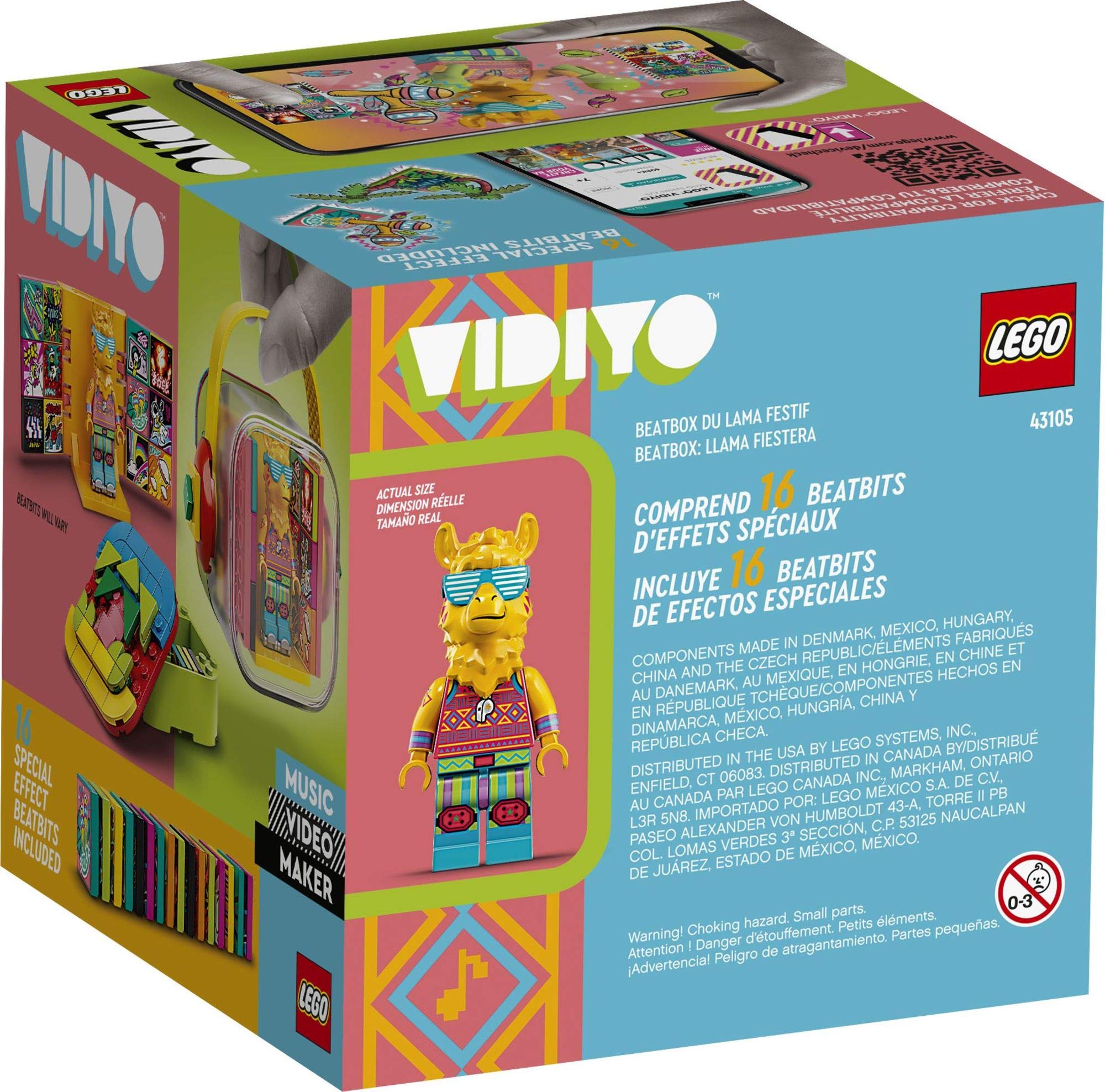 LEGO VIDIYO BeatBox folds for easy carry and on-the-go play